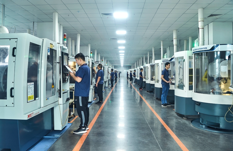 Suzhou Tuoertai Precision Technology Co., Ltd ligne de production du fabricant