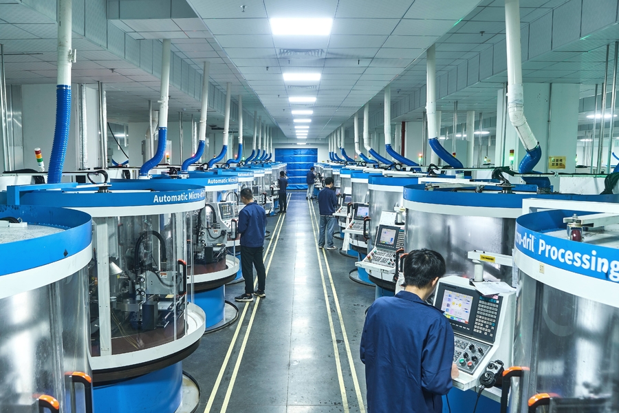 Suzhou Tuoertai Precision Technology Co., Ltd ligne de production du fabricant